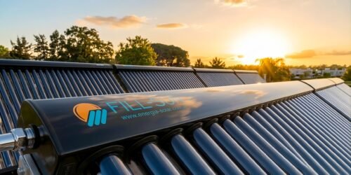 Colector Solar Heat Pipe Presurizado de 20 Tubos