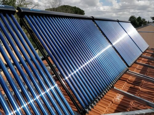 Colector Solar Heat Pipe Presurizado de 30 Tubos