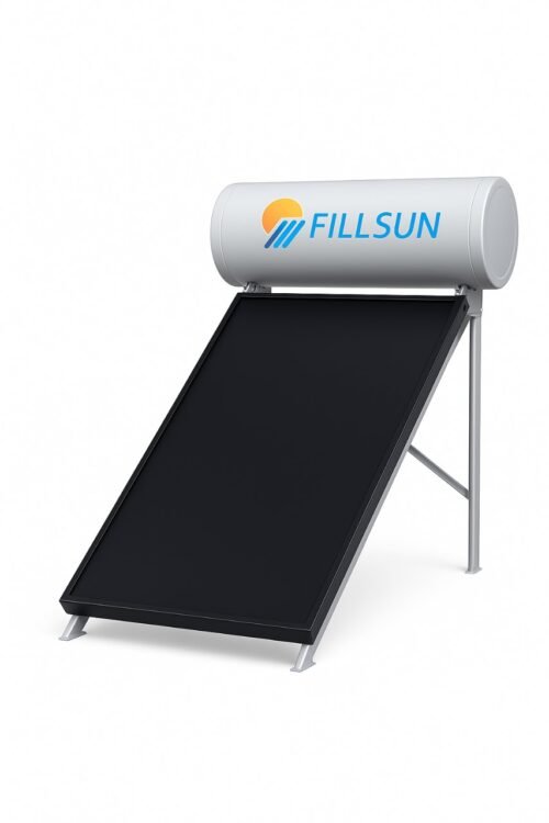 Termotanque-solar-fillsun-placa-plana Termotanque Solar 200 Litros de Placa Plana – Ideal para 4 Personas
